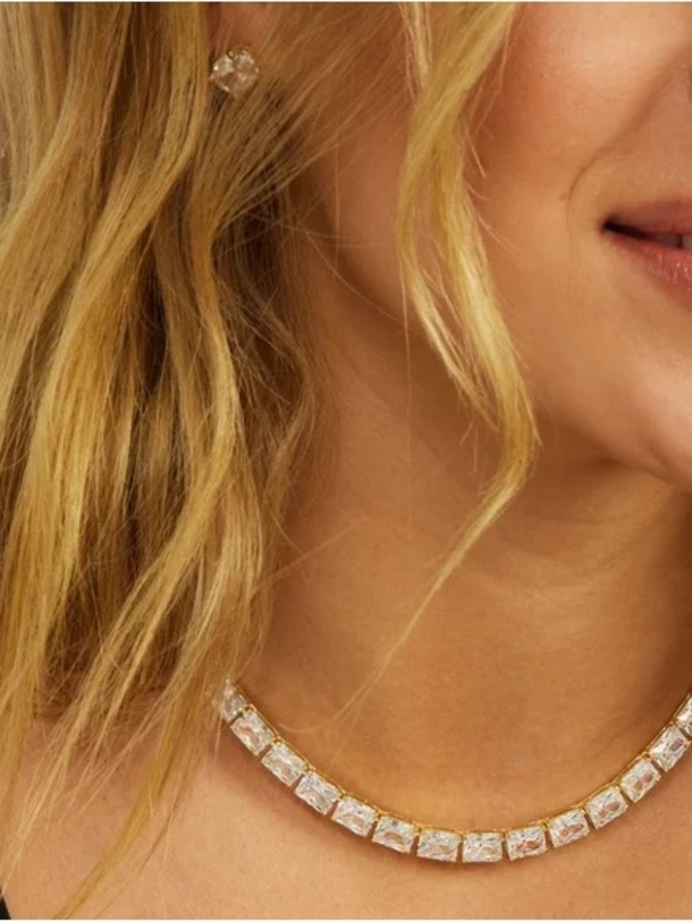 MELINDA is MARIA | Grand Slam Tennis 16” Necklace - Gold - Picture 2 of 9